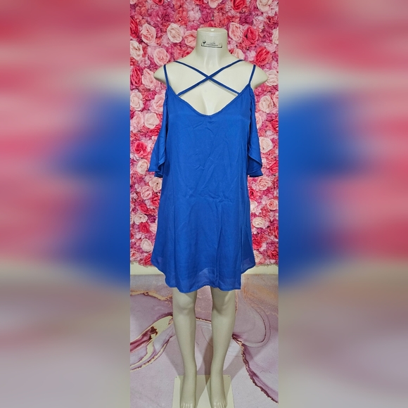 BLUE MINI DRESS(BLUE)(BUNDLE ITEM)#57 - Picture 1 of 6